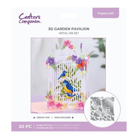 Crafter's Companion 3D Garden Pavilion Dies (CC-MD-3DGAPAV)