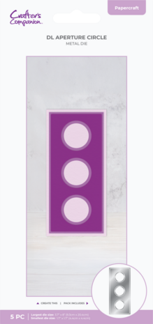 Crafter's Companion DL Aperture Cirlce Dies (CC-MD-DACI)
