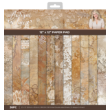 Crafter's Companion Antique Lace 12x12 Inch Paper Pad (SS-AL-PAD12)