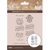 Crafter's Companion Antique Lace Clear Stamps Banners & Heartfelt Sentiments (SS-AL-STP-STS)