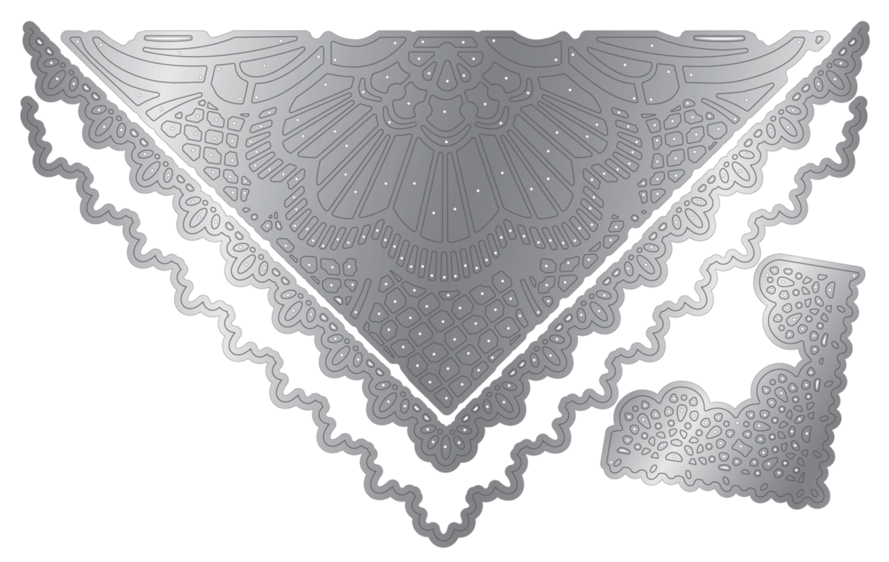 Crafter's Companion Antique Lace Dies Vintage Envelope (SS-AL-MD-VINENV)