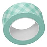 Lawn Fawn Aqua Gingham Washi Tape (LF4022)