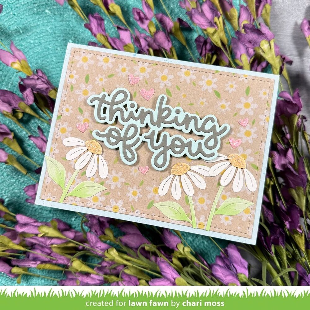 Lawn Fawn Spring Flowers Stencils (LF4100)