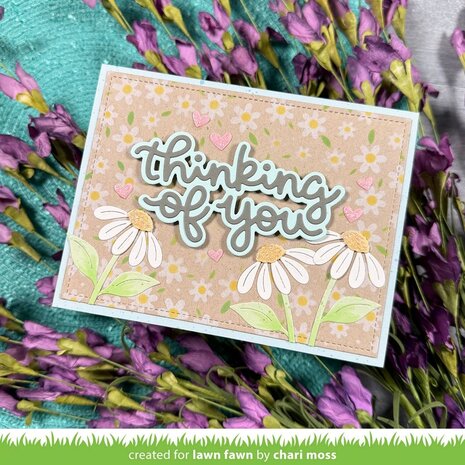 Lawn Fawn Spring Flowers Stencils (LF4100)