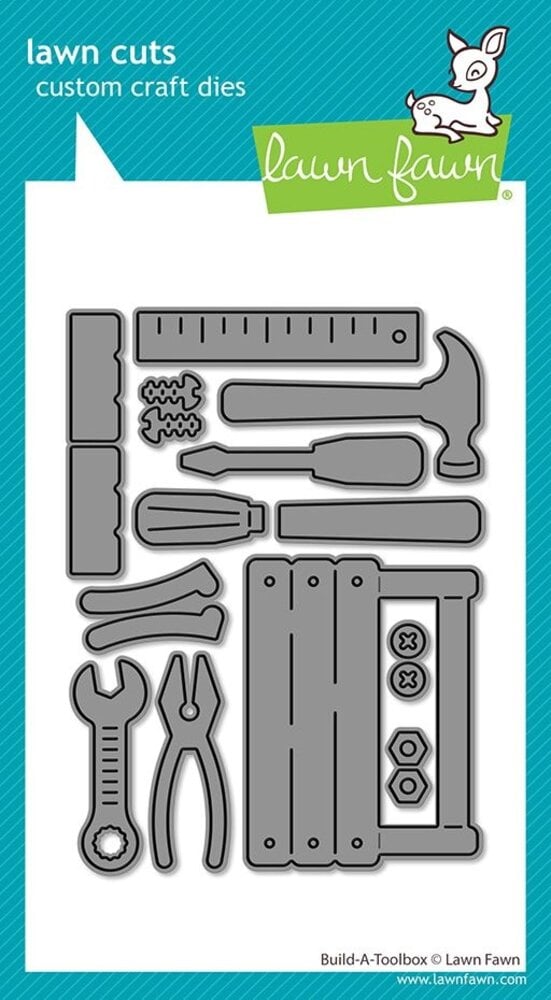 Lawn Fawn Build-A-Toolbox Accessories Dies (LF4089)