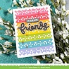 Lawn Fawn Scripty Friends Outline Add-On Dies (LF4094)