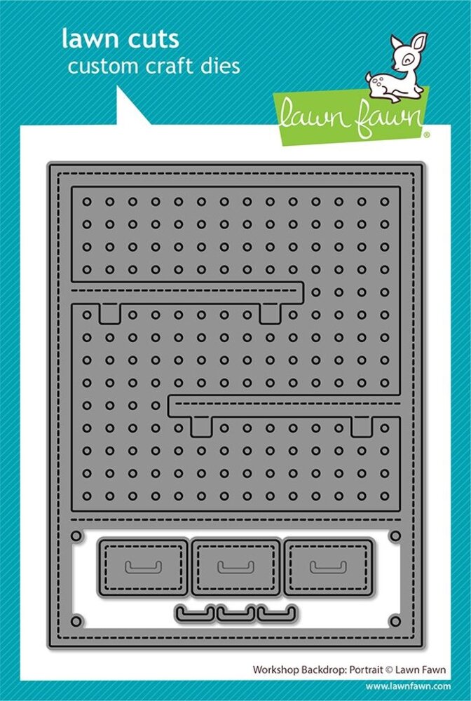 Lawn Fawn Workshop Backdrop Portrait Dies (LF4095)