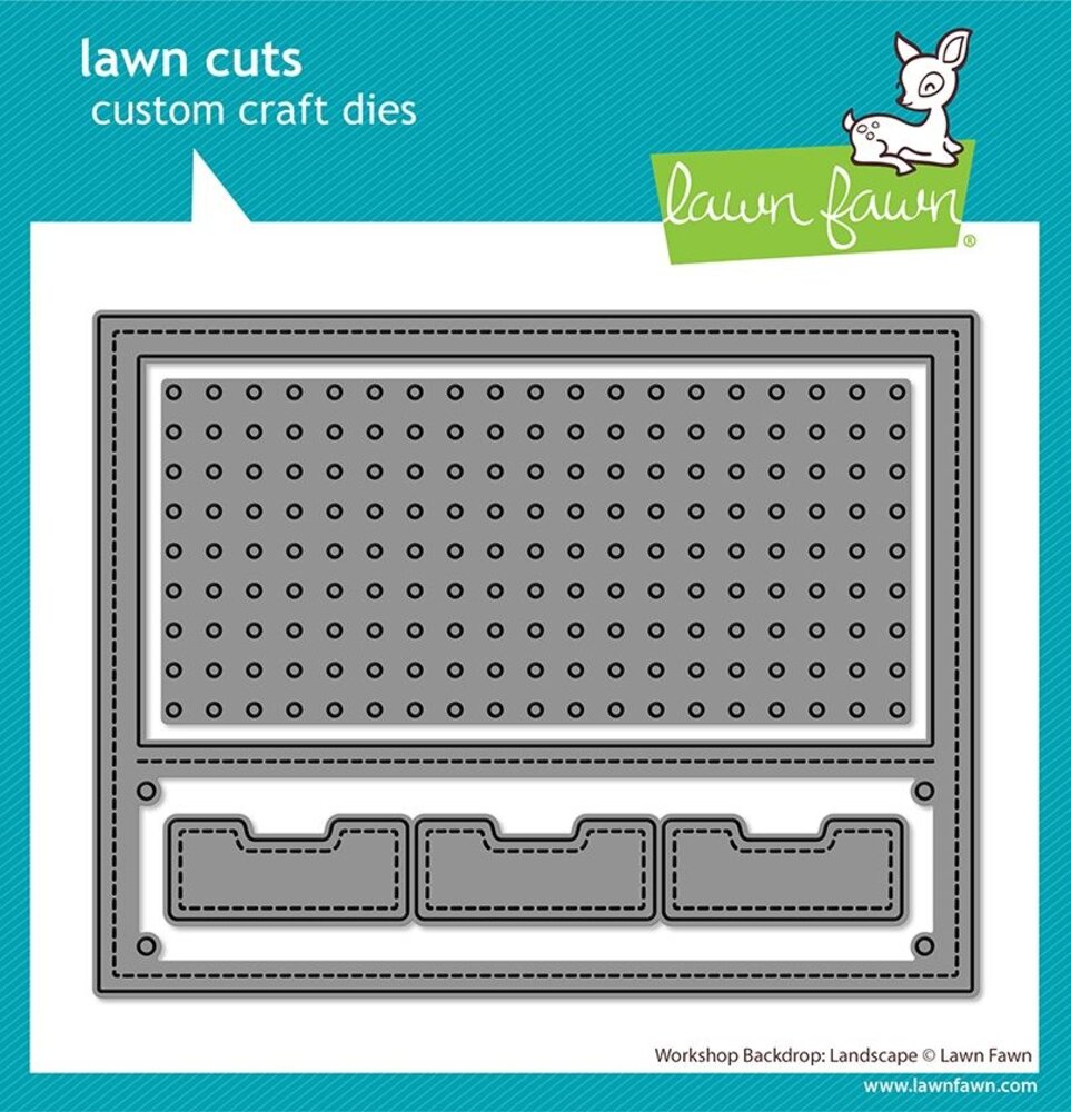 Lawn Fawn Workshop Backdrop Landscape Dies (LF4096)