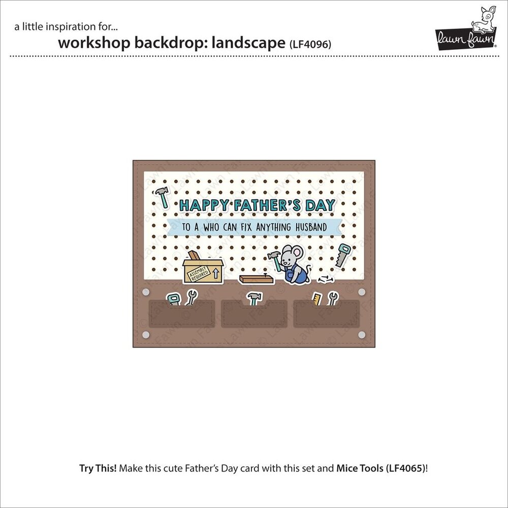 Lawn Fawn Workshop Backdrop Landscape Dies (LF4096)
