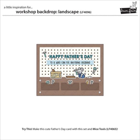 Lawn Fawn Workshop Backdrop Landscape Dies (LF4096)