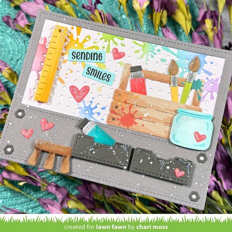 Lawn Fawn Workshop Backdrop Landscape Dies (LF4096)