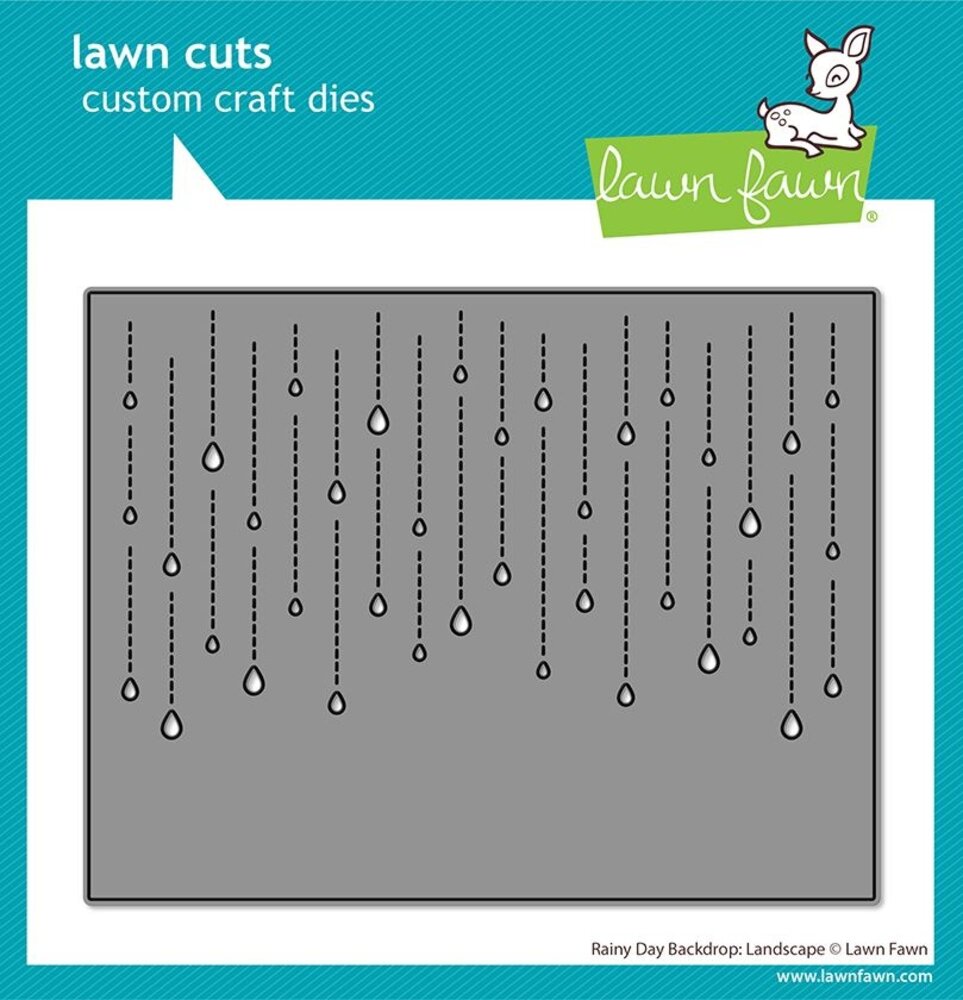 Lawn Fawn Rainy Day Landscape Dies (LF4098)
