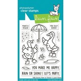 Lawn Fawn Silly Goose, Rain Or Shine! Clear Stamps (LF4072)