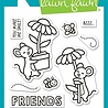 Lawn Fawn Mice Flowers Clear Stamps (LF4076)