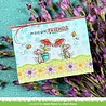 Lawn Fawn Mice Flowers Clear Stamps (LF4076)