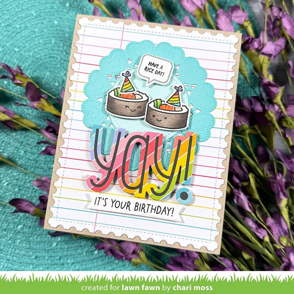 Lawn Fawn Year Sixteen Clear Stamps (LF4084)