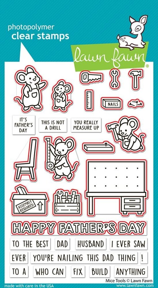 Lawn Fawn Mice Tools Stamp & Die DUO (LF4066)