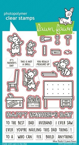 Lawn Fawn Mice Tools Stamp & Die DUO (LF4066)