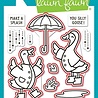 Lawn Fawn Silly Goose, Rain Or Shine! Stamp & Die DUO (LF4073)