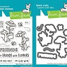 Lawn Fawn Mice Flowers Stamp & Die DUO (LF4077)