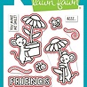 Lawn Fawn Mice Flowers Stamp & Die DUO (LF4077)