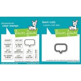 Lawn Fawn Tiny Sentiments Graduation Stamp & Die DUO (LF4083)