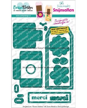 Carlijn Design Snijmallen Choco Cadeau (CDSN-0363)