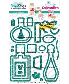 Carlijn Design Snijmallen Perfume Pals (CDSN-0365)
