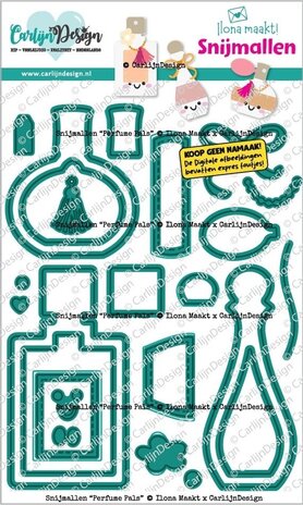 Carlijn Design Snijmallen Perfume Pals (CDSN-0365)