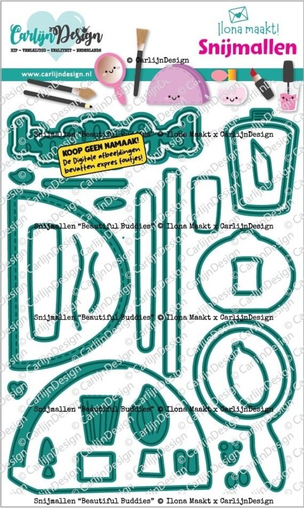 Carlijn Design Snijmallen Beautiful Buddies (CDSN-0366)