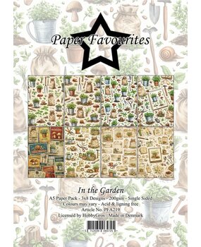 Paper Favourites In the Garden A5 Paper Pack (PFA219)
