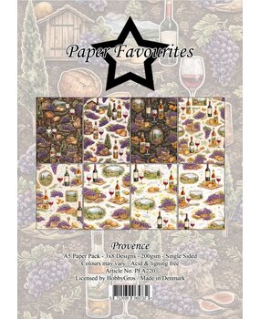Paper Favourites Provence A5 Paper Pack (PFA220)
