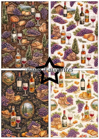 Paper Favourites Provence A5 Paper Pack (PFA220)