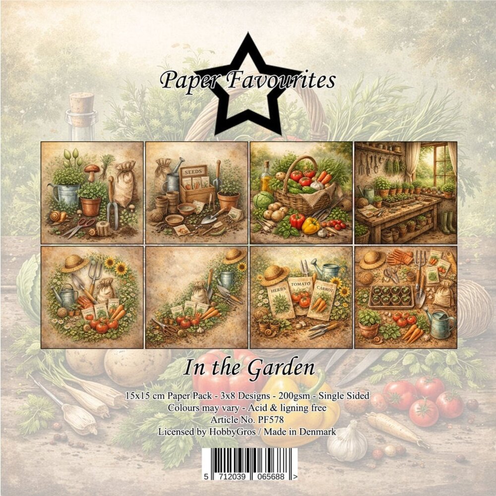 Paper Favourites In the Garden 6x6 Inch Paper Pack (PF578)