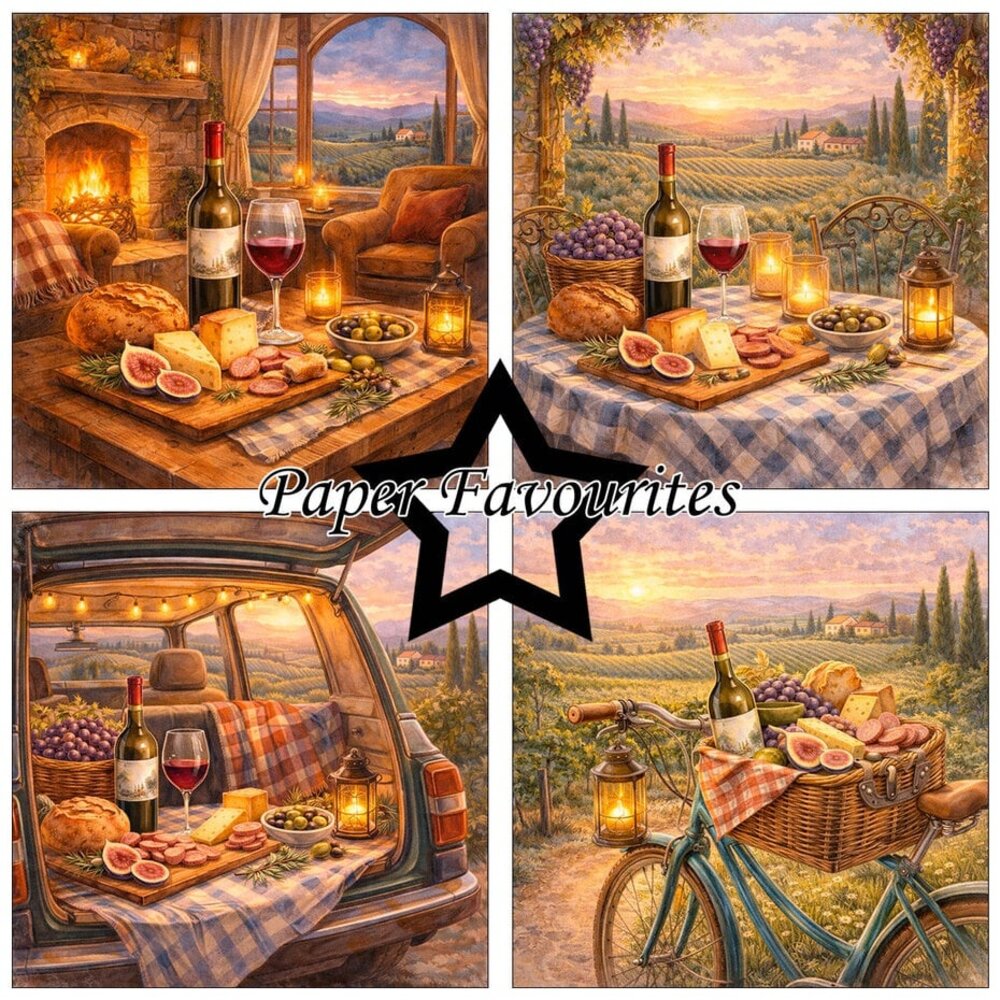 Paper Favourites Provence 6x6 Inch Paper Pack (PF579)