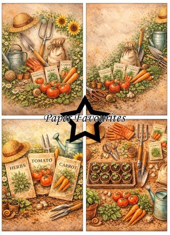 Paper Favourites In the Garden A6 Paper Pad (PFA619)