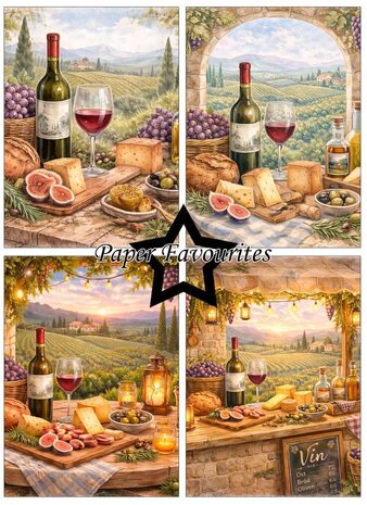 Paper Favourites Provence A6 Paper Pad (PFA620)