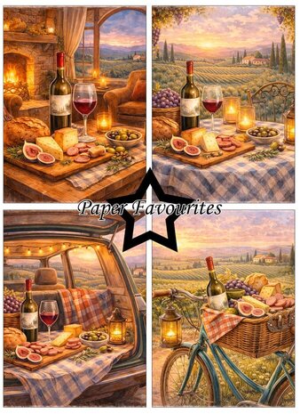 Paper Favourites Provence A6 Paper Pad (PFA620)