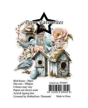 Paper Favourites Die-Cuts Bird House (PFD051)