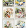 Reprint PRE-ORDER Summer Garden A4 Cutouts (KPA4122)