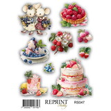 Reprint Summer Garden Stickers (RS047)