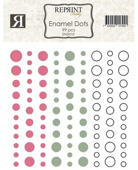 Reprint PRE-ORDER Summer Garden Enamel Dots (END010)