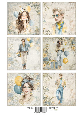 Reprint Summer Meadow A4 Cutouts (KPA4123) Reprint Summer Meadow A4 Cutouts (KPA4123)