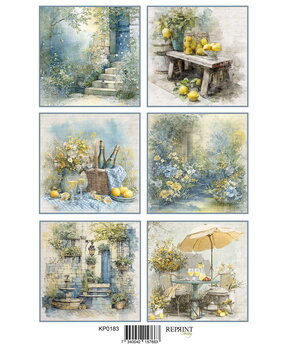 Reprint PRE-ORDER Summer Meadow A4 Cutouts (KPA4123)