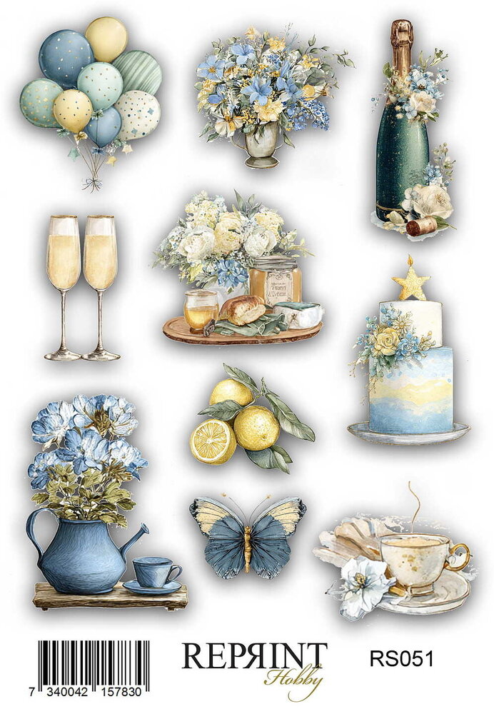 Reprint Summer Meadow Stickers (RS051) Reprint Summer Meadow Stickers (RS051)