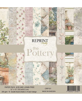 Reprint PRE-ORDER The Pottery 12x12 Inch Paper Pack (CRP101)