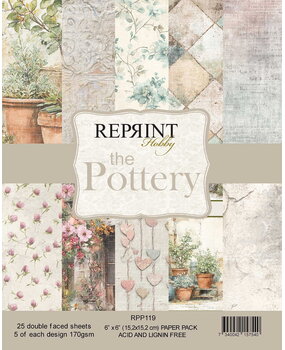 Reprint PRE-ORDER The Pottery 6x6 Inch Paper Pack (RPP119)