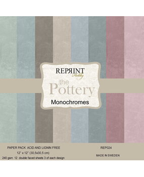 Reprint The Pottery 12x12 Inch Cardstock (REP024)