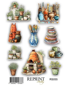 Reprint PRE-ORDER The Pottery Stickers (RS055)