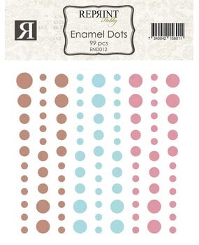 Reprint PRE-ORDER The Pottery Enamel Dots (END012)